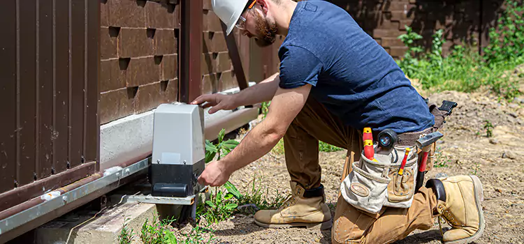 Electric Driveway Gate Installation Grayslake