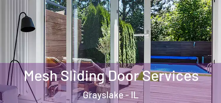 Mesh Sliding Door Services Grayslake - IL